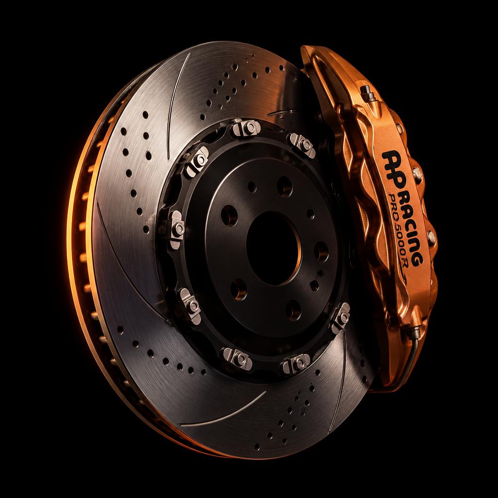 Performance Slotted Brake Disc — Front Axle